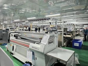 Máy dệt hiện đại tại Ngọc Châu