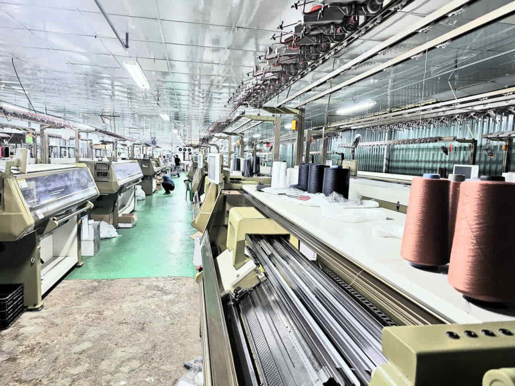 Hệ thống máy dệt bo hiện đại tại Ngọc Châu - Xưởng dệt bo uy tín tại Hà Nội