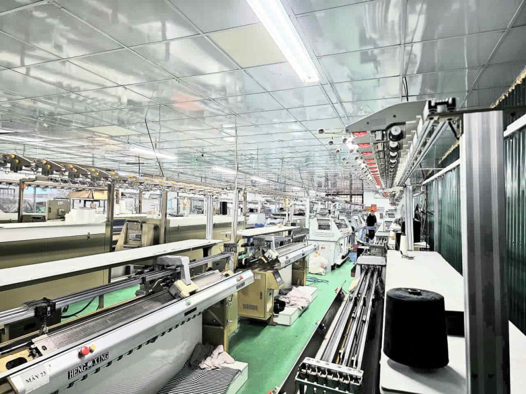 Nhà máy đẹt hiện đại của dệt Ngọc Châu