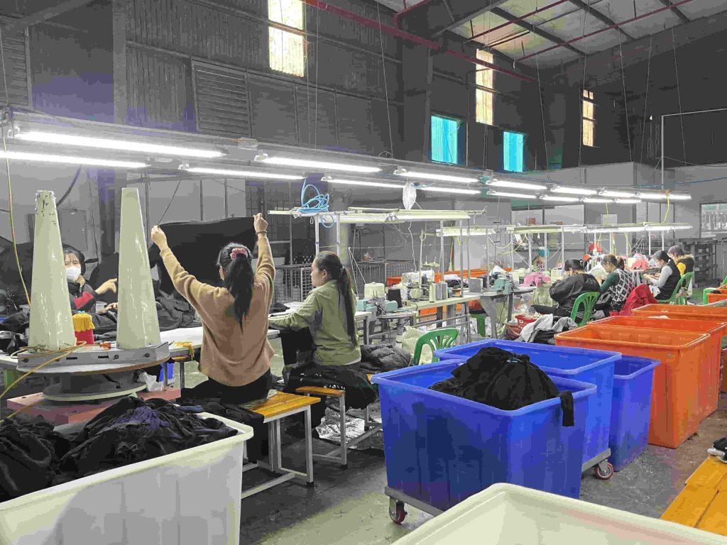 xưởng dệt len