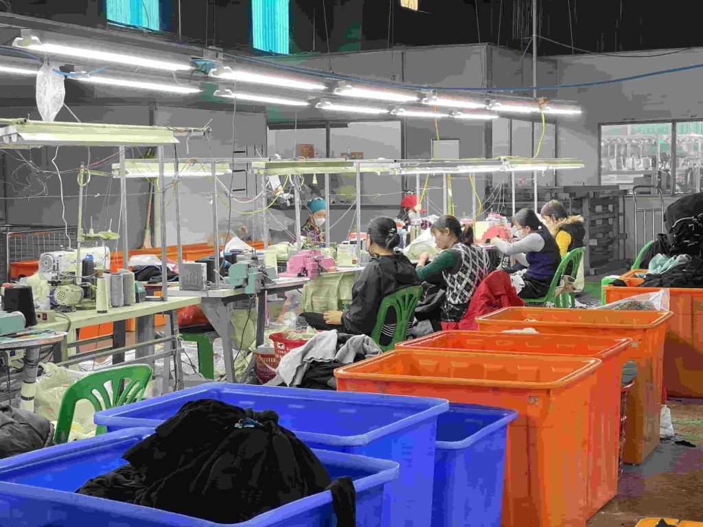 xưởng dệt len Ngọc Châu