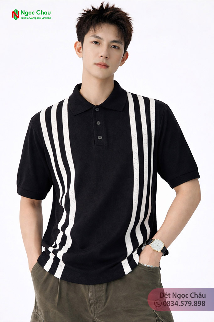 ÁO POLO DỆT KIM