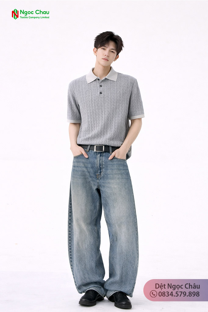 ÁO POLO DỆT KIM