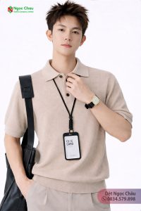 Mẫu dệt bo cổ áo polo tại Ngọc Châu