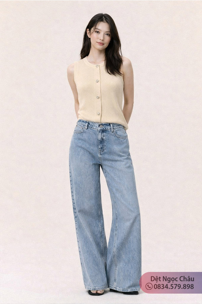 Áo dệt len ngắn tay