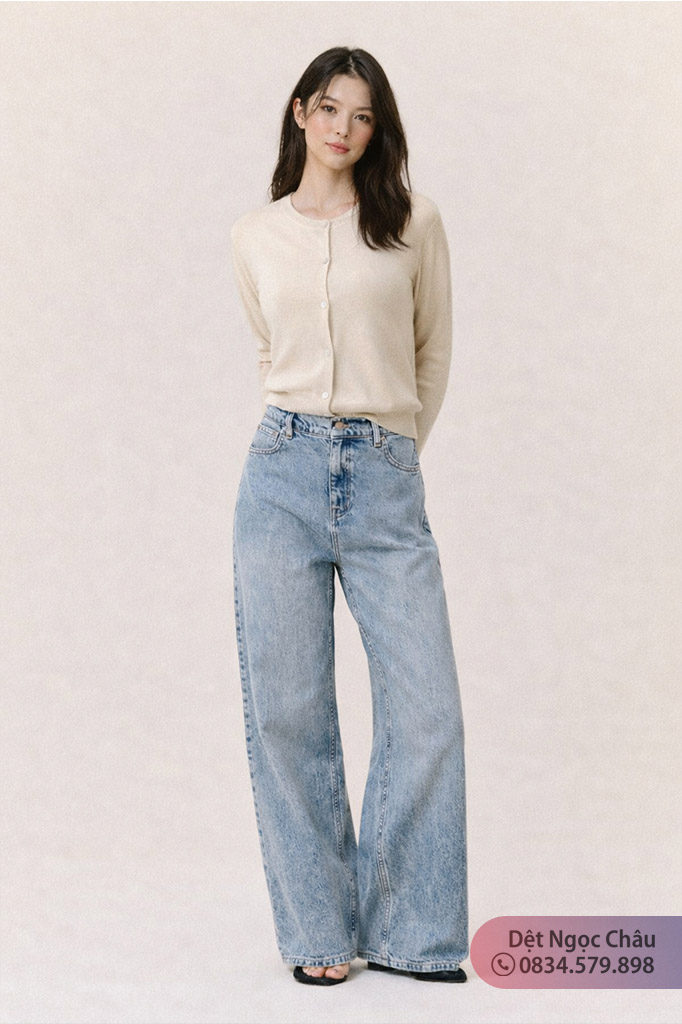 Áo dệt len dài tay