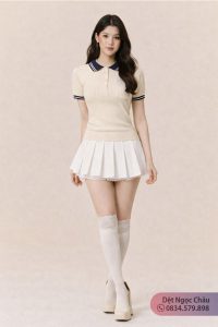 Xưởng dệt áo len cộc tay