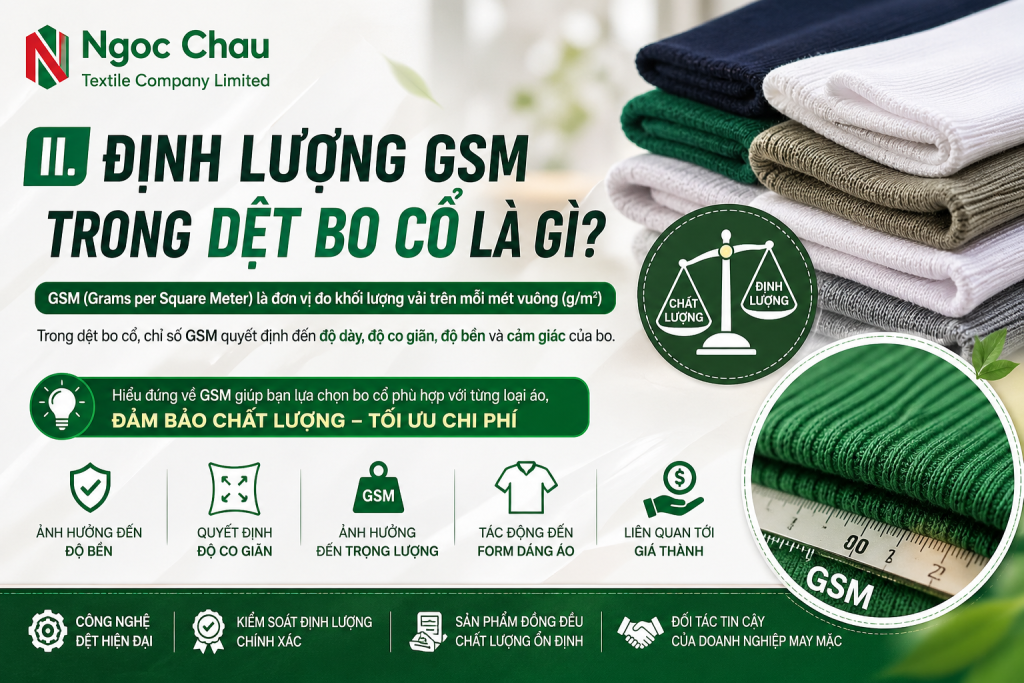 Định lượng vải GSM