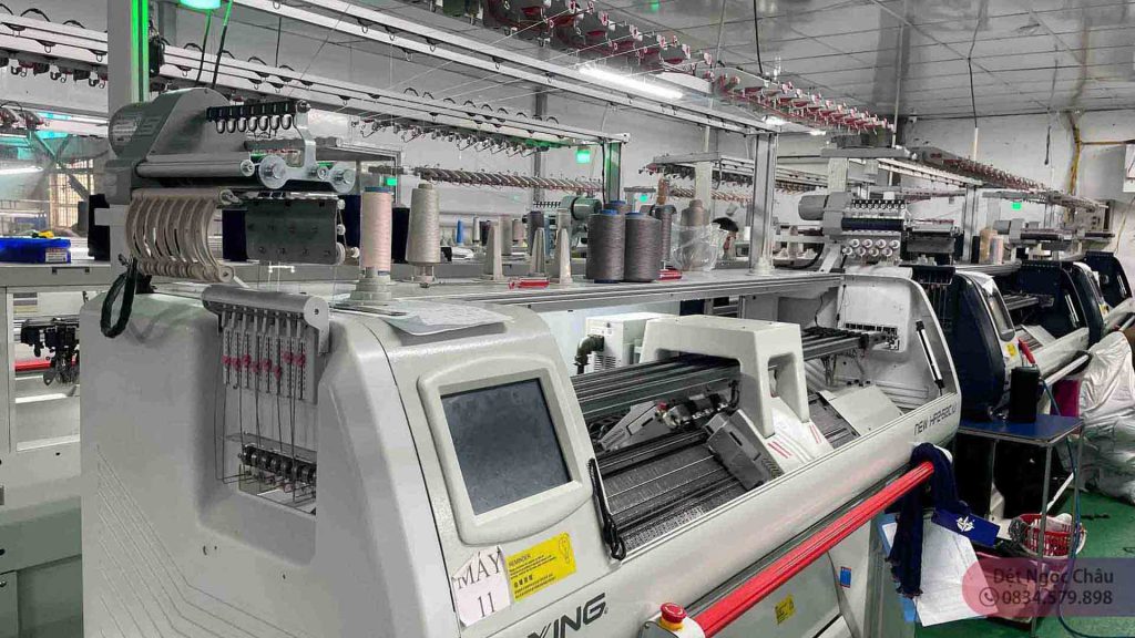 Máy dệt tại Ngọc Châu