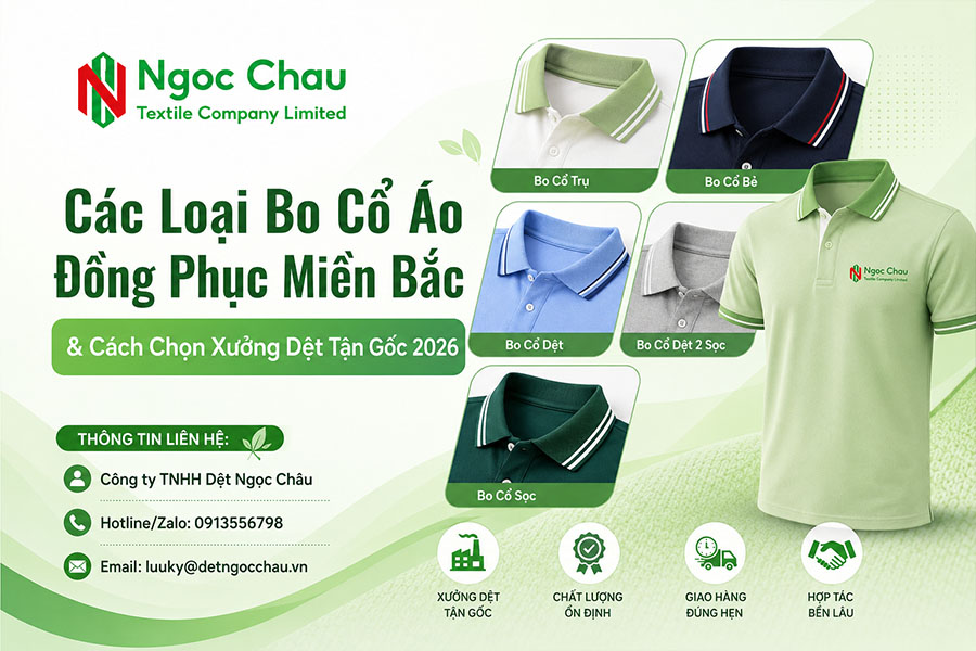 Chọn Loại Vải Bo Cổ Áo Đồng Phục Nào Tốt Nhất, 3 Sự Thật Hé Lộ Từ Xưởng Dệt Bo Miền Bắc