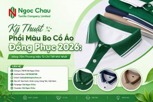 Kỹ Thuật Phối Màu Bo Cổ Áo Đồng Phục 2026: Nâng Tầm Thương Hiệu Từ Chi Tiết Nhỏ Nhất