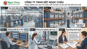 cách đánh giá đơn vị cung cấp bo cổ uy tín tại Hà Nội. Bảng báo giá sản xuất tận xưởng, kiểm tra chất lượng bo cổ áo chống bai nhão và xù lông.