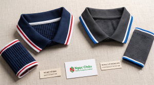 Bo dệt tổ ong (Waffle Knit Rib) và Bo đục lỗ thông hơi thể thao