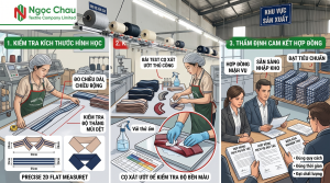 3 Bước Nghiệm Thu Chất Lượng Bo Cổ Trước Khi Nhập Kho May Mặc