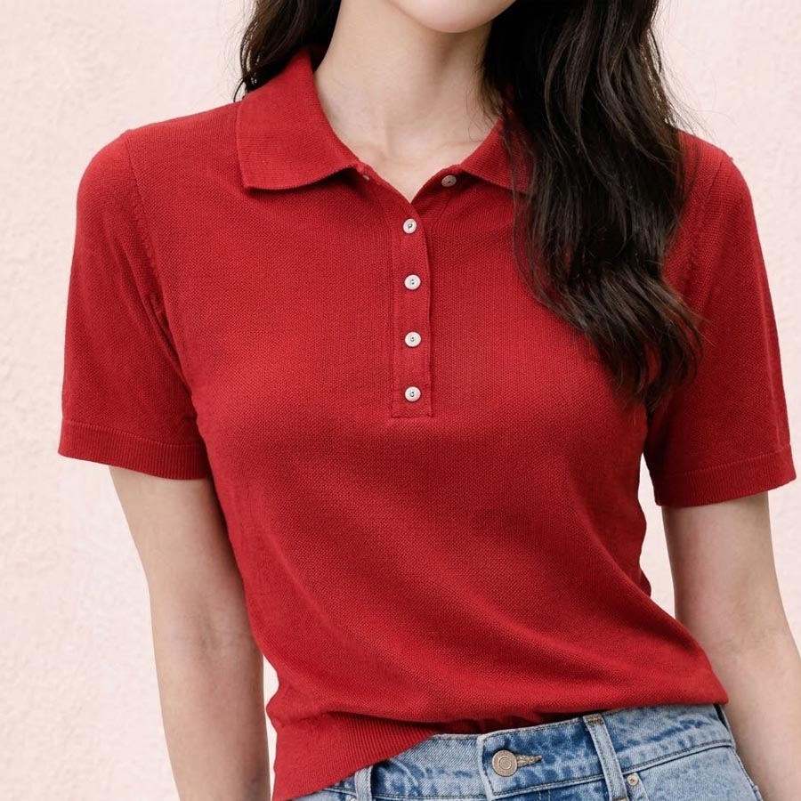 Chất lượng bo cổ áo polo tại xưởng dệt Ngọc Châu
