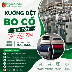 Xưởng dệt bo cổ giá tốt tại Hà Nội