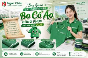 Tổng Quan Các Loại Chất Liệu Bo Cổ Áo Đồng Phục Phổ Biến Nhất 2026