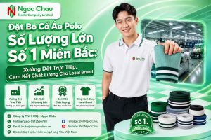 Đặt Bo Cổ Áo Polo Số Lượng Lớn Số 1 Miền Bắc: Xưởng Dệt Trực Tiếp, Cam Kết Chất Lượng Cho Local Brand