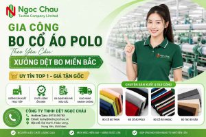 Gia Công Bo Cổ Áo Polo Theo Yêu Cầu: Xưởng Dệt Bo Miền Bắc Uy Tín Top 1, Giá Tận Gốc