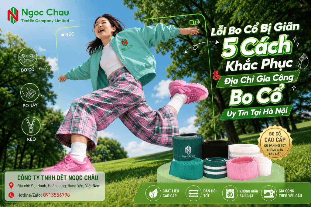 Lỗi bo cổ bị giãn 5 cách khắc phục