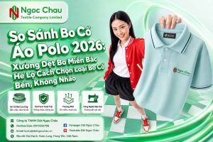 So Sánh Bo Cổ Áo Polo 2026: Xưởng Dệt Bo Miền Bắc Hé Lộ Cách Chọn Loại Bo Cổ Bền, Không Nhão