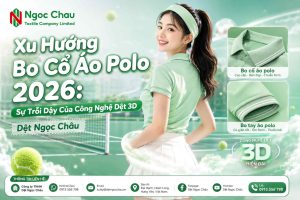 Xu Hướng Bo Cổ Áo Polo 2026: Sự Trỗi Dậy Của Công Nghệ Dệt 3D