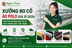 Xưởng bo cổ áo polo giá sỉ
