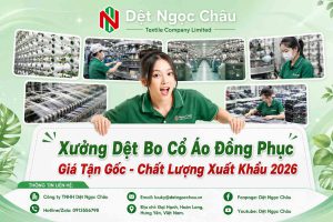 Xưởng Dệt Bo Cổ Áo Đồng Phục Giá Tận Gốc - Chất Lượng Xuất Khẩu 2026