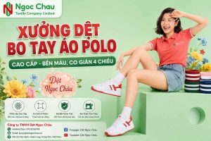 Xưởng Dệt Bo Tay Áo Polo Cao Cấp - Bền Màu, Co Giãn 4 Chiều